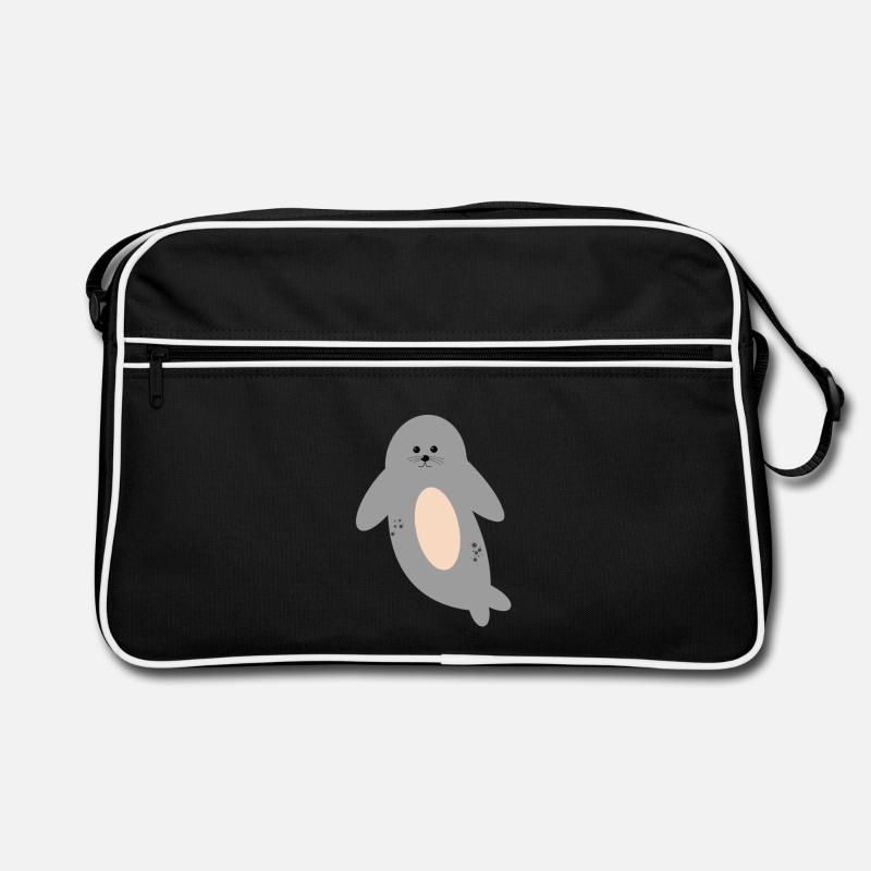 Phoque doux Sac Retro