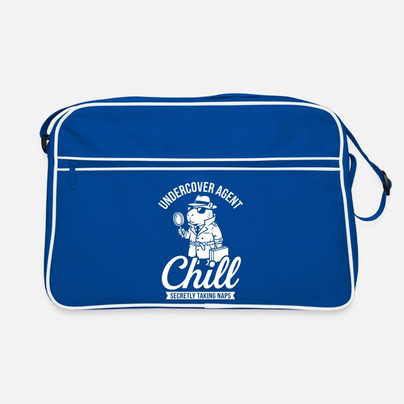 Undercover Agent Chill – Capybara Retro Tasche
