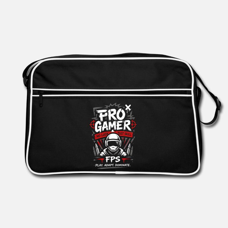 Pro Gamer One Shot Design Retro Tasche