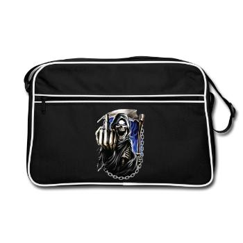 Reaper - Retro Bag - black/white - Front