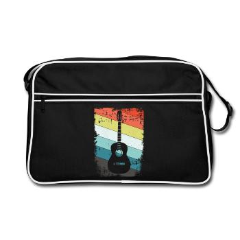guitar - Retro Bag - black/white - Front