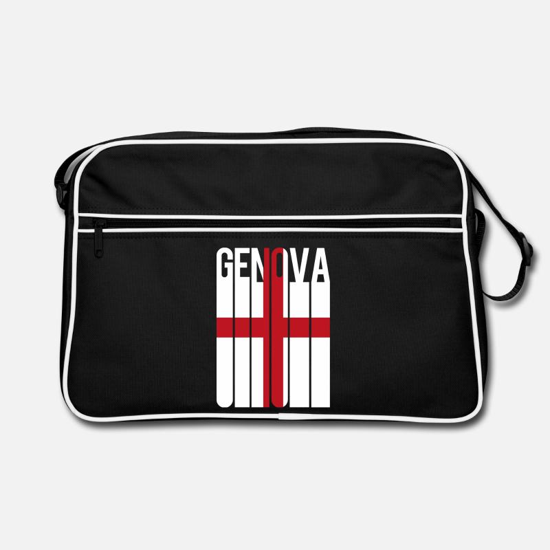 drapeau de Gênes Gênes Genes Génova Sac Retro