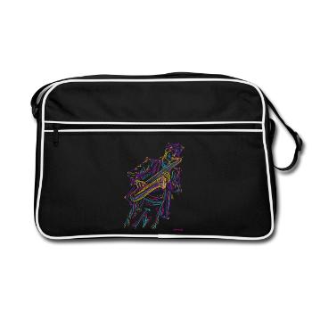 Jazz Sax - Retro Bag - black/white - Front