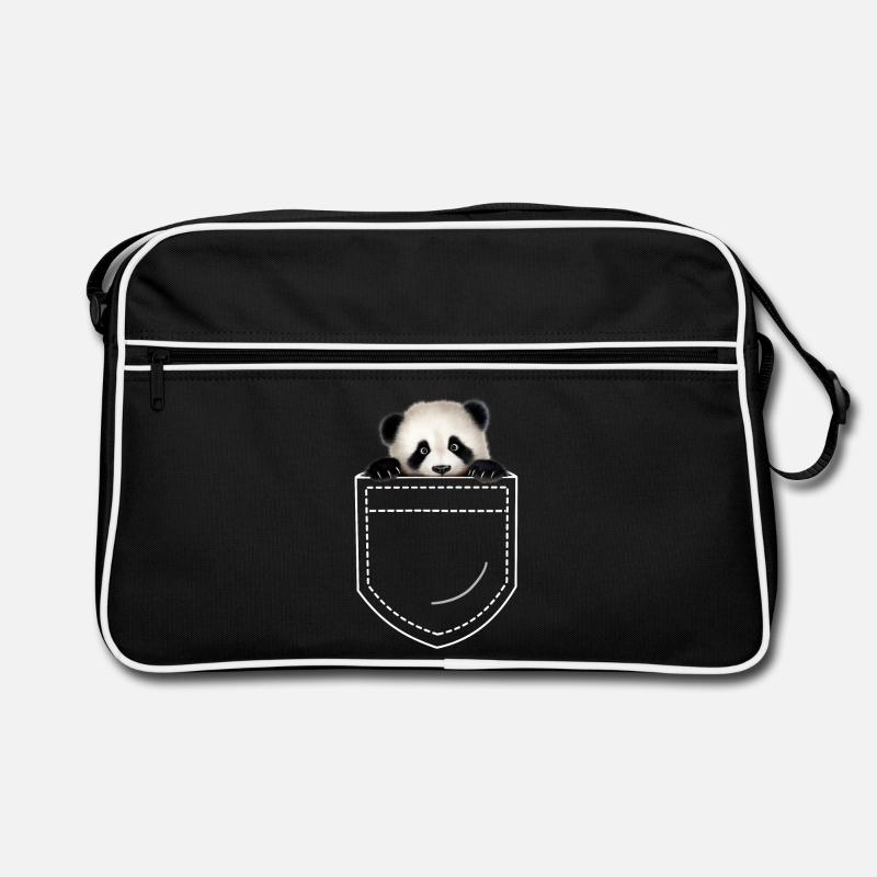 Panda Panda Ours Sac Retro