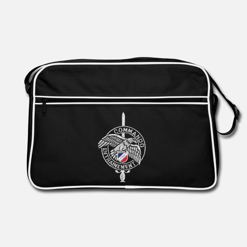 Special Forces Commando Abzeichen Frankreich Grafik Retro Tasche