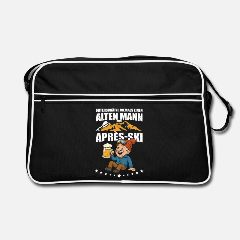 Old Man - Après-Ski Fun Gift Retro Bag
