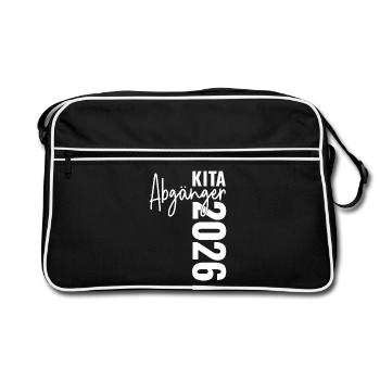 Daycare graduates 2026 - Retro Bag - black/white - Front