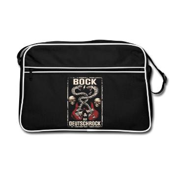 Bock auf Deutschrock - Sac Retro - noir/blanc - Devant