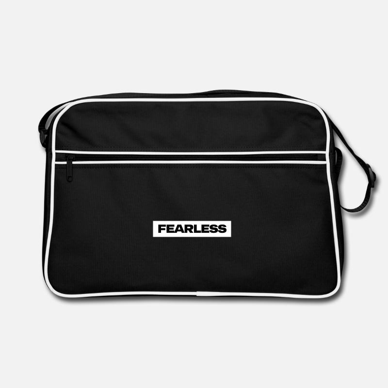 Fearless Statement Typo Retro Bag