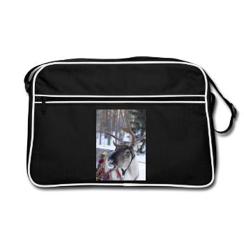 renne - Sac Retro - noir/blanc - Devant