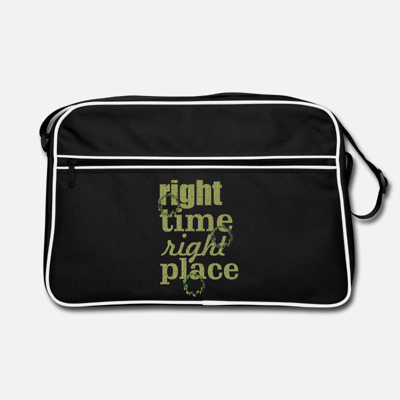 right time Retro Tasche