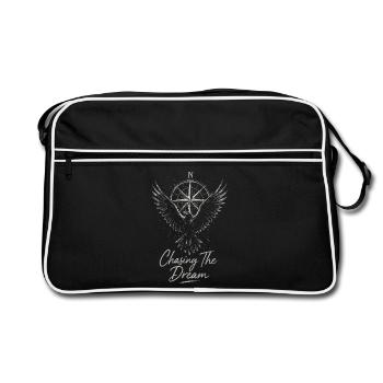 Dream Hunt Compass Wing - Retro Bag - black/white - Front