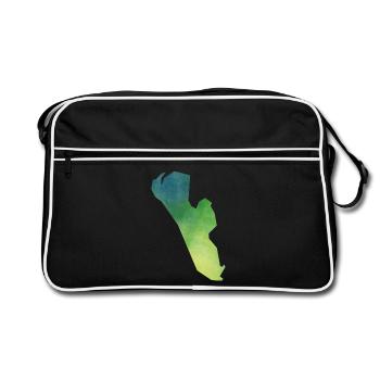 Fanoe - Sac Retro - noir/blanc - Devant