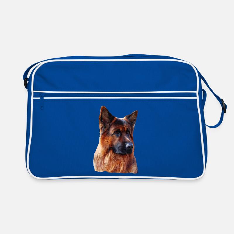 Old German Shepherd German Shepherd Retro Bag