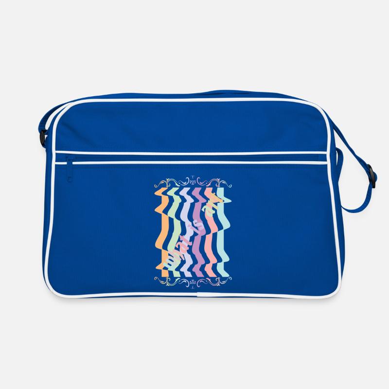 Art abstrait Sac Retro
