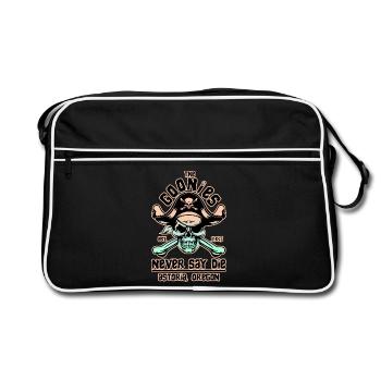 THE GOONIES 8 - Retro Bag - black/white - Front