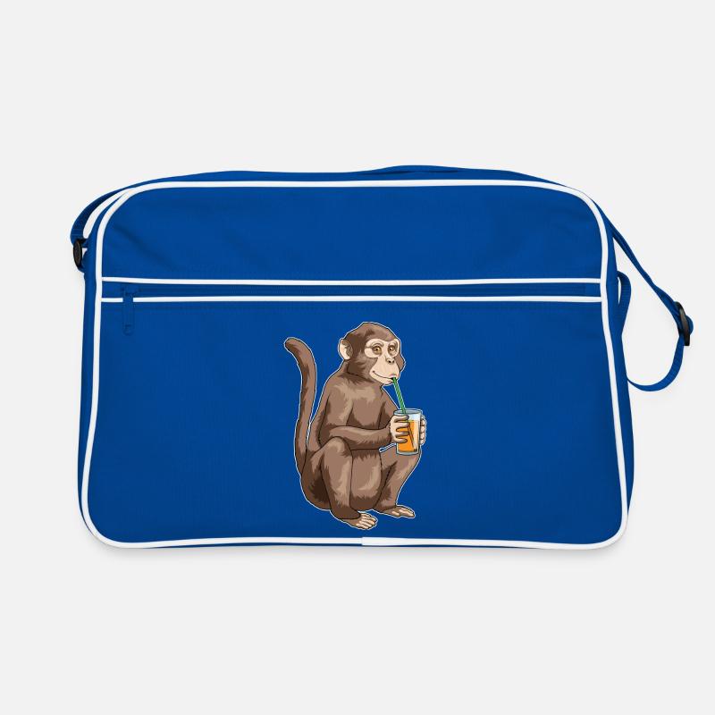 Affe Saft Retro Tasche