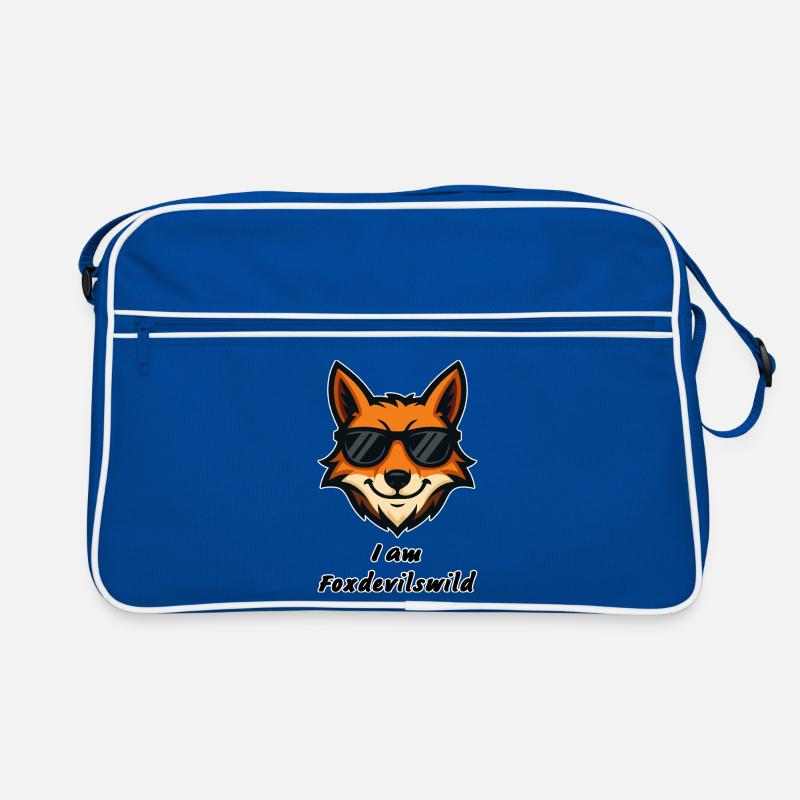 Foxdevilswild - I am Foxdevilswild - be cool Retro Tasche