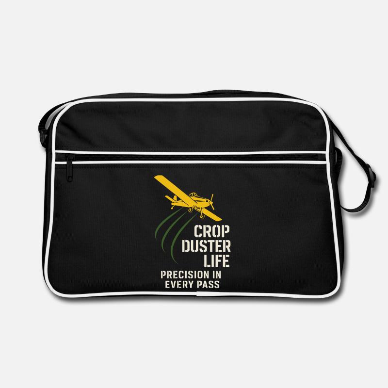 Rural Aviation Agriculture Pilot Gift Retro Bag