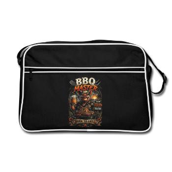 BBQ Master Porc Tropical Season Summer - Sac Retro - noir/blanc - Devant