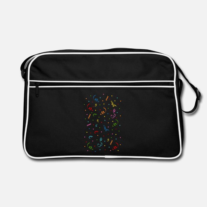 Confetti Streamers Retro Bag