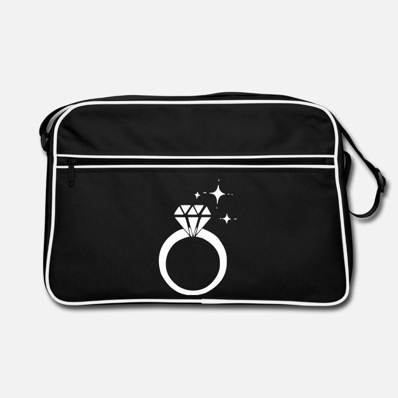 Diamant Ring Retro Tasche