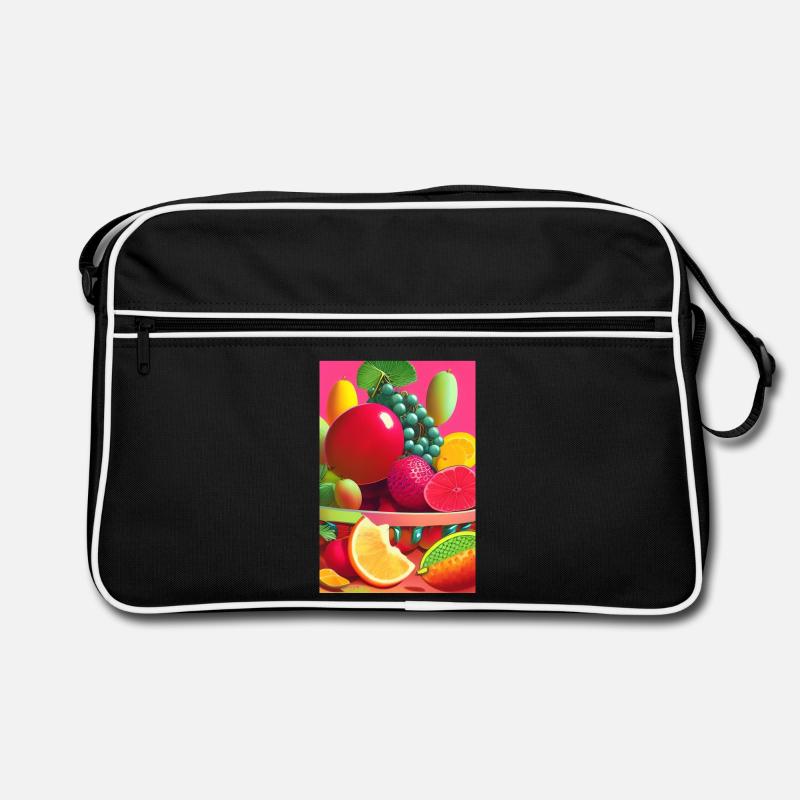 Früchte Retro Tasche