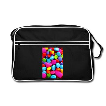 Candies - Retro Bag - black/white - Front