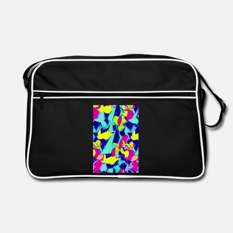 Retro Pattern Colorful Retro Bag