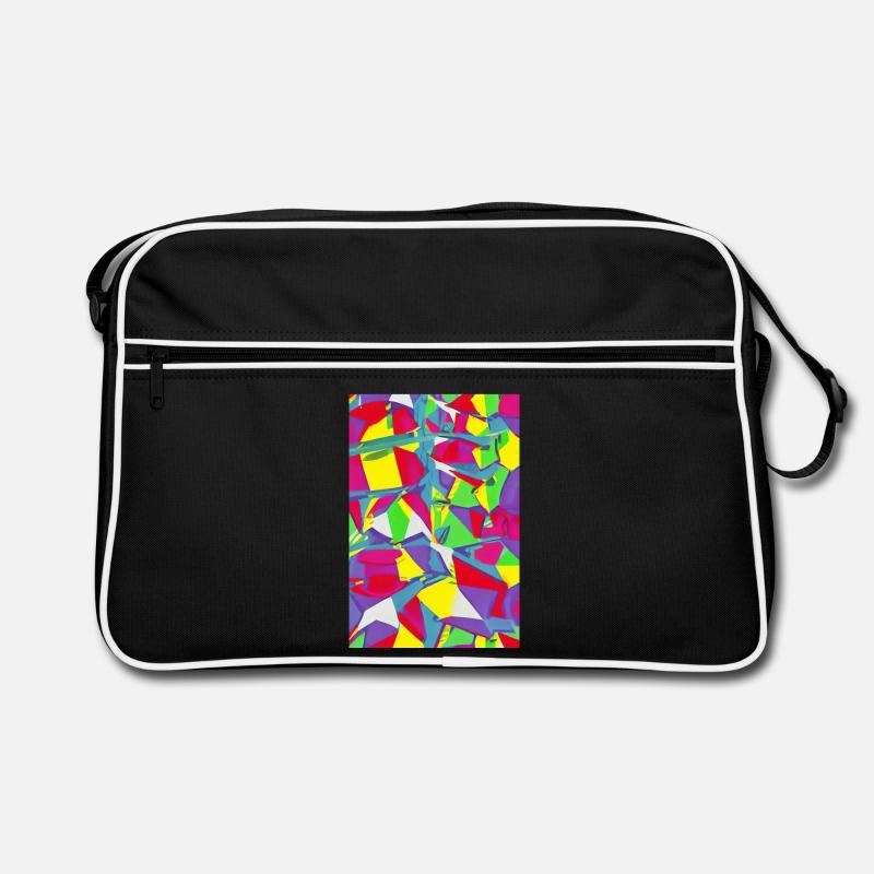 Retro Pattern Colorful Retro Bag