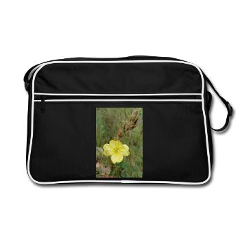 Good Morning Yellow Evening Primrose - Retro Bag - black/white - Front