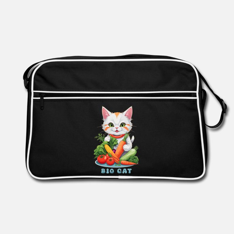 Bio Katze Retro Tasche