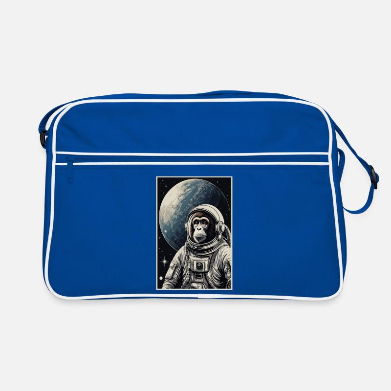 Singe astronaute Sac Retro