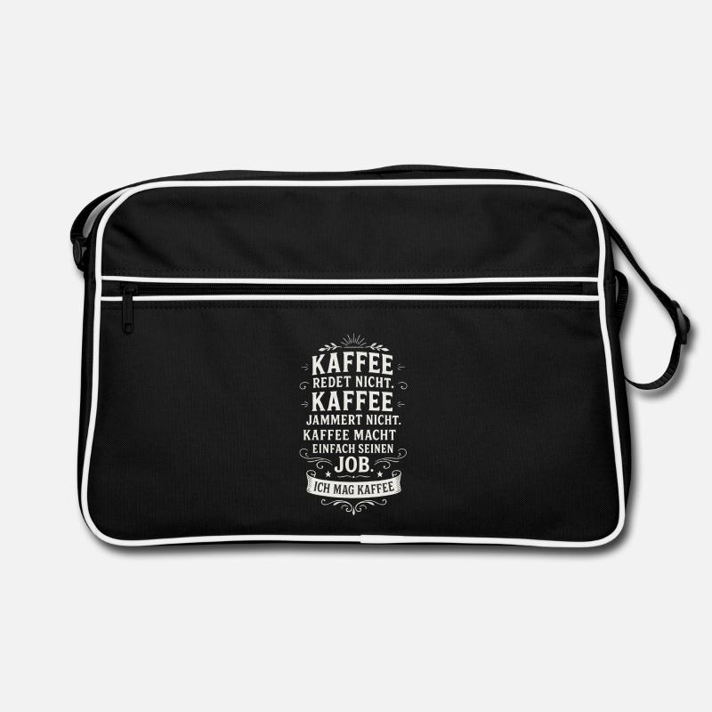 Coffee Funny Coffee Saying Office Retro Bag