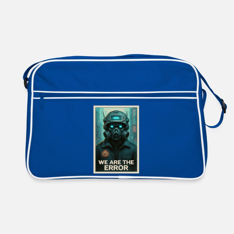 WIR SIND DER FEHLER Retro Tasche