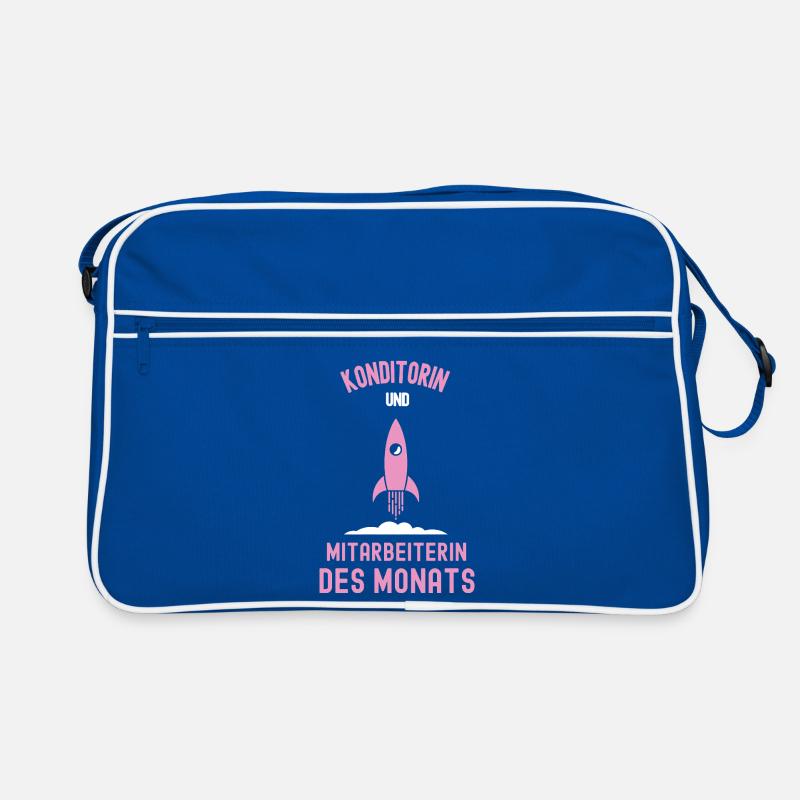 Beste Konditorin Mitarbeiterin des Monats Konditor Retro Tasche