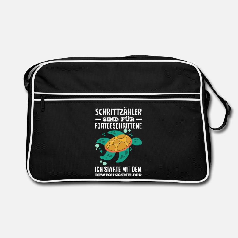 Pedometer? I use the motion detector Retro Bag