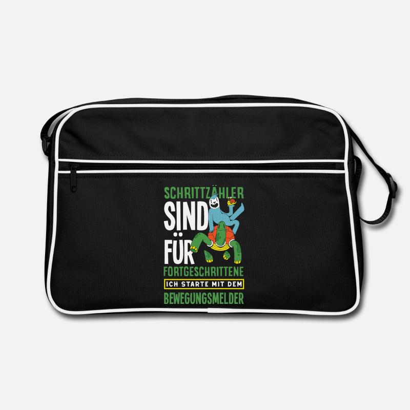 Pedometer? I use the motion detector Retro Bag