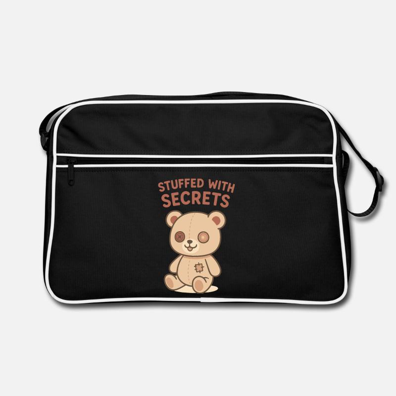 Ours bourré de secrets Sac Retro