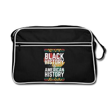Black History is American History  - Retro Bag - black/white - Front