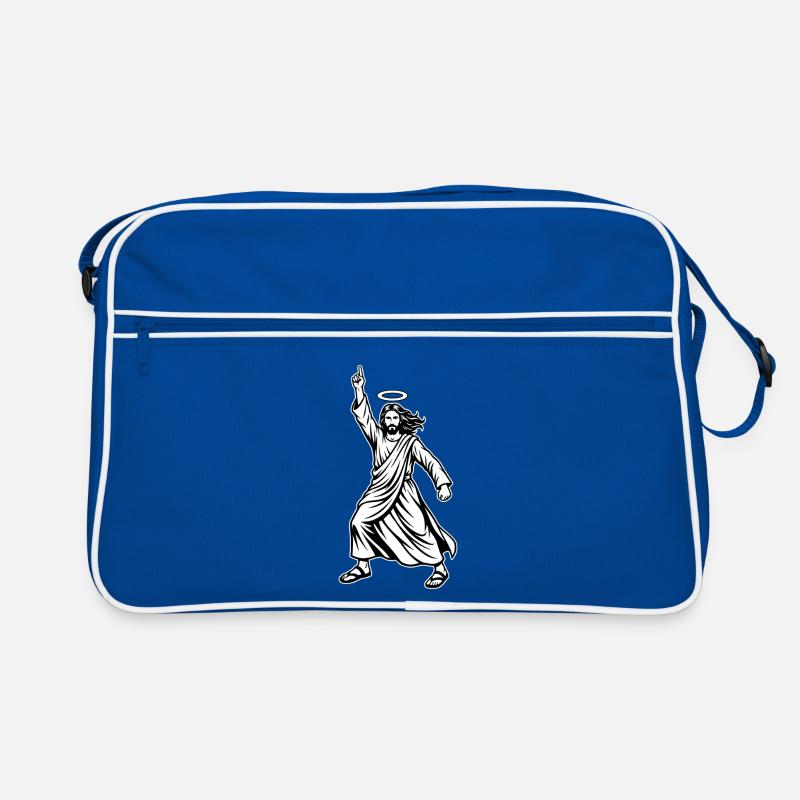 Dancing Jesus - Mème disco drôle Sac Retro