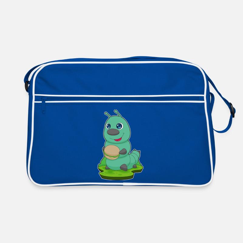 Caterpillar Cheeseburger Retro Bag