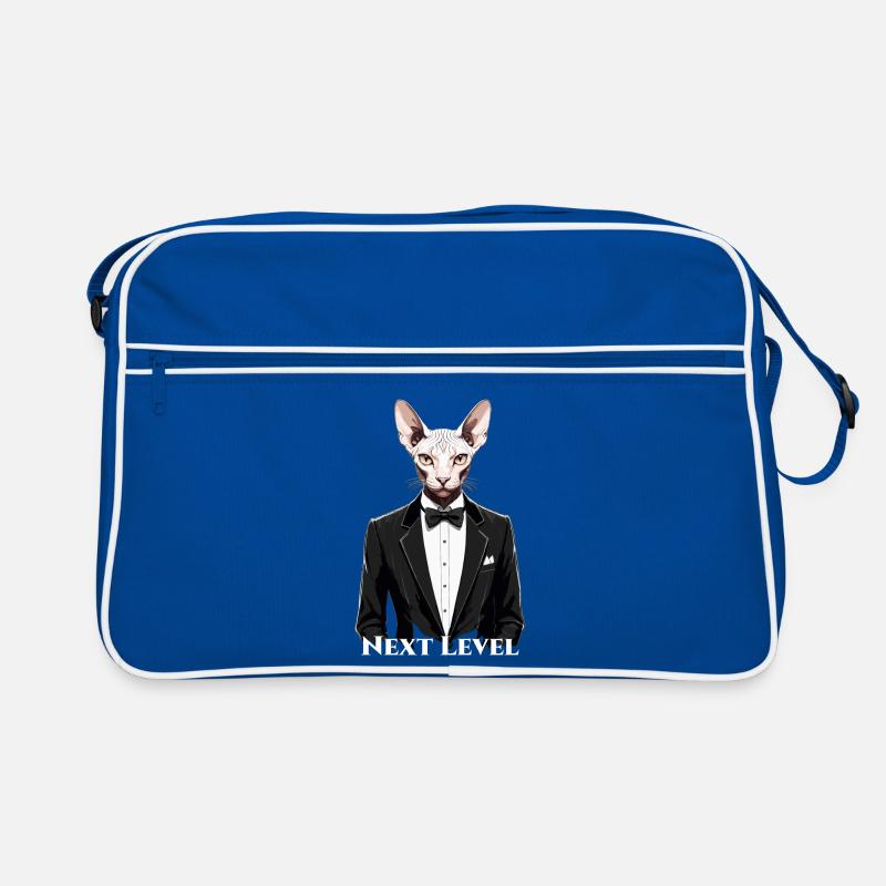 Sphynx Cat Chic Suit Tuxedo Level Gift Retro Bag