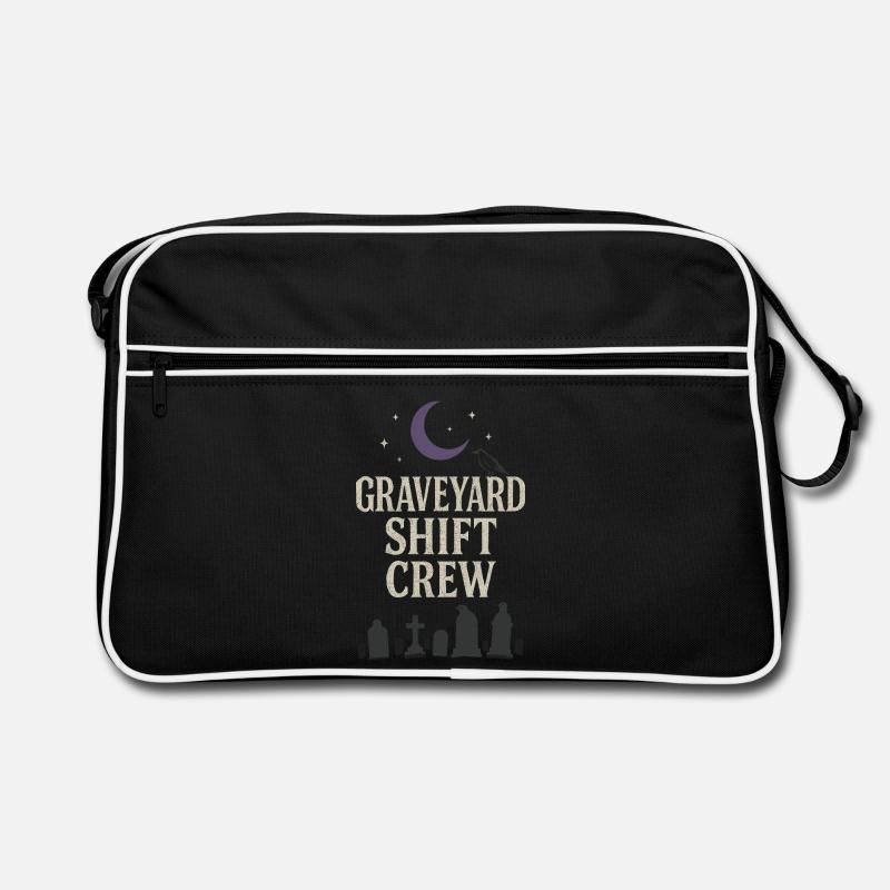 Corpse Science Dark Humor Death Positive Retro Bag