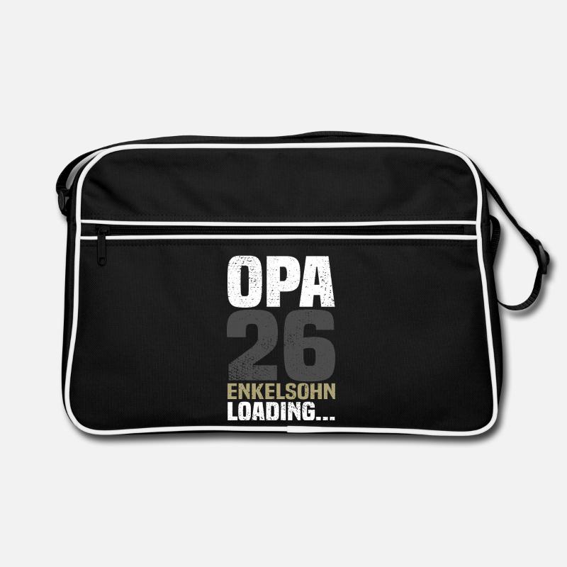 Papy 2026 - Sac Retro - noir/blanc