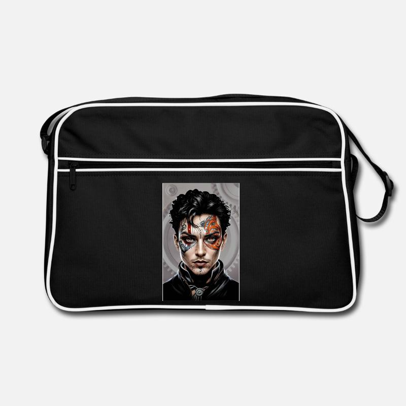Steampunk Boy 05 Retro Tasche