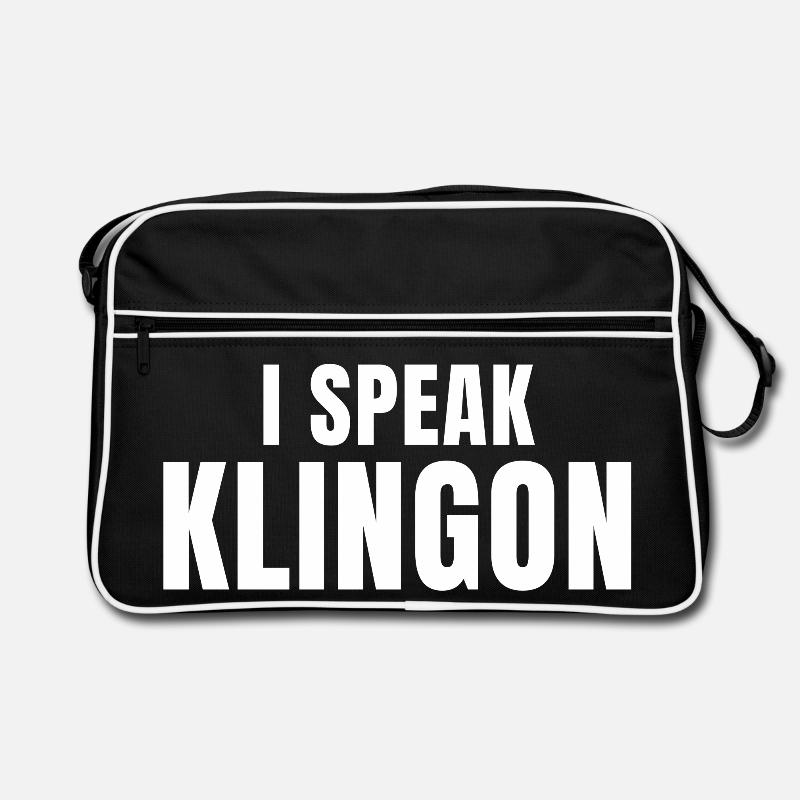 klingon, série culte, comédie Sac Retro