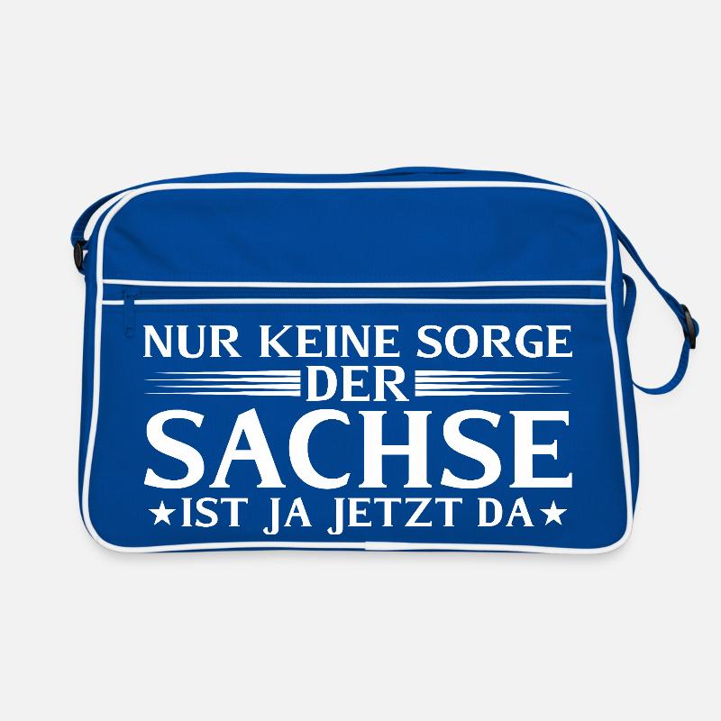 Saxon is now here - Saxon dialect Retro Bag