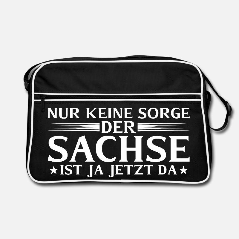 Saxon is now here - Saxon dialect Retro Bag