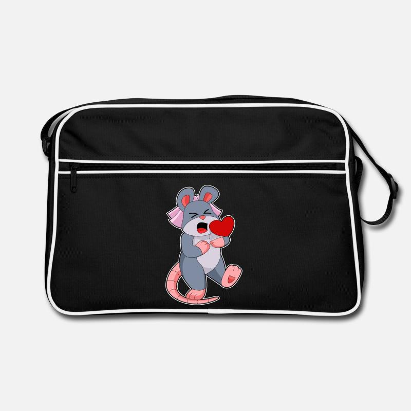Mariage Mouse Bride Veil Sac Retro